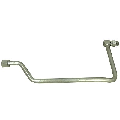 TUBO DE AÇO DE ALIEMENTAÇÃO DA VALVULA HIDRAULICA DE CONTROLE DUPLA (ORIGINAL CNH) NEW HOLLAND TS90 / TS110 / TS120 - 47537204 / 87561060