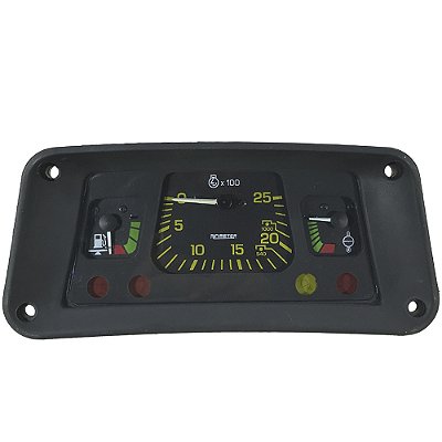 PAINEL DE INSTRUMENTOS ELETRICO (CONTAGIROS ELETRICO - SEM HORIMETRO - SEM LAMPADA - MINIMETER) - FORD 4630 / 5030 / 5630 / 6630 / 7630 / 8030 (COMPATIVEL COM TRATORES COM OU SEM TANQUE AUXILIAR) - 9575992 / 9575994
