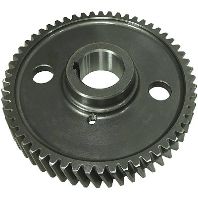 ENGRENAGEM DA ARVORE COMANDO DE VALVULAS (56Z - MOTOR PERKINS 4236 / 4238 - LODJUR) MASSEY FERGUSON 265 / 275 / 283 / 290 / 292 / 299 - 610 / 620 / 640 / 660 - 4265 / 4275 / 4283 / 4290 - 5275 / 5285 / 5290 / 5300 / 5310 - RETRO 86HS - 31171931 / 31171353