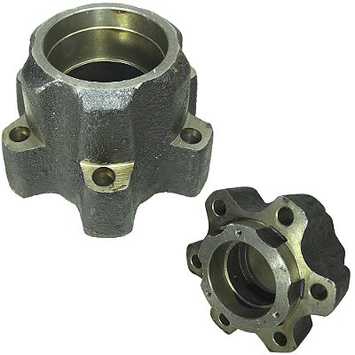 CUBO DE RODA DIANTEIRO COM FURO PASSANTE (6 FUROS - USINIL) TRATOR CBT 2105 - 1000902007