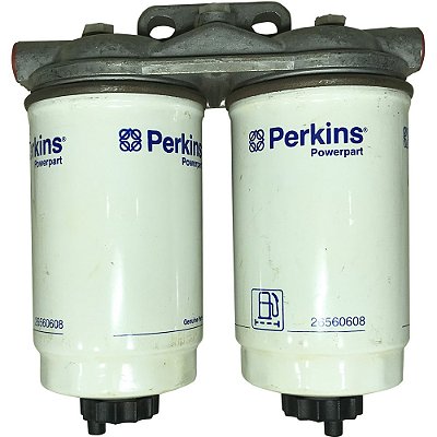 FILTRO DE COMBUSTIVEL COM CABEÇOTE (ORIGINAL) MASSEY FERGUSON - 297 / 299 - 630 / 640 / 650 / 660 / 680 - 26560608 - 3637665