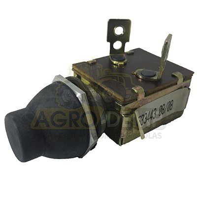 BOTÃO CHAVE DE PARTIDA IGNIÇÃO MASSEY FERGUSON 265 A 296 / RETRO 96 / MF610 A 680 / 7140 - 2802609