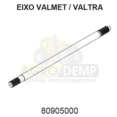 SEMI EIXO DIANTEIRO - VALTRA / VALMET 1780 - 80905000