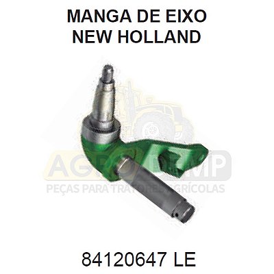 MANGA DE EIXO TRASEIRO LADO (ESQUERDO PARA COLHEITADEIRA) - FORD / NEW HOLLAND TC57 E TC5070 - 84120647