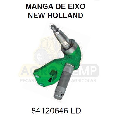 MANGA DE EIXO TRASEIRO PARA (COLHEITADEIRA LADO DIREITO) - FORD / NEW HOLLAND TC57 - 84120646