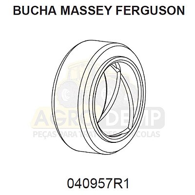 BUCHA MANCAL SUPERIOR (RETROESCAVADEIRA PIVÔ TRAÇÃO 4X4) - MASSEY FERGUSON FB80.2 / FB100.2 / FB80.3 E FB100.3 - 040957