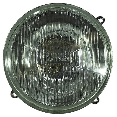 FAROL DIANTEIRO REDONDO (3 PRESILHAS) - MASSEY FERGUSON 250 / 265 / 275 / 283 / 287 / 290 / 292 / 297 / 299 (MODELOS ADVANCED) - 6217230