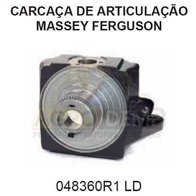CARCAÇA DA ARTICULAÇÃO (LADO DIREITO APL359) - MASSEY FERGUSON 660 / 680 / MAXION 9170 - 048360