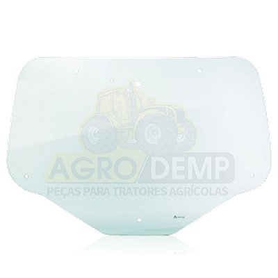 VIDRO DA CABINE JANELA TRASEIRA - NEW HOLLAND T6010 / T6020 / T6030 / T6040 / T6050 / T6060 / T6070 / T6080 / T6090 / T7030 / T7040 / T7050 / T7060 / TS100A  ATÉ TS135 - 87744542