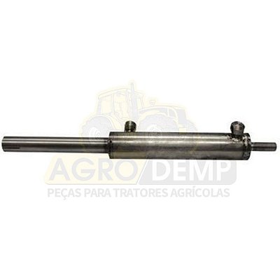 CILINDRO HIDRAULICO DO EIXO DIANTEIRO E DIREÇÃO COM HASTE TEMPERADA - FORD / NEW HOLLAND 4630 / 5030 / 5630 / 6630 / 7630 / 7830 / 8030 - E3NN3A540BA