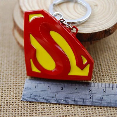 Chaveiro Superman Escudo Metal