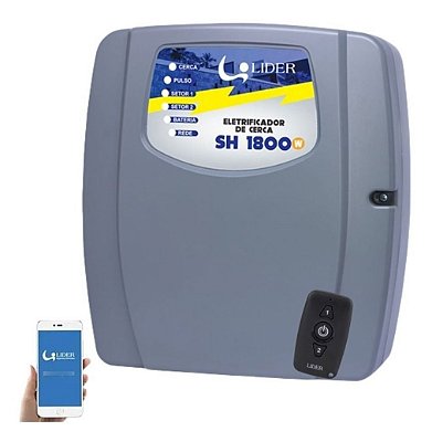 Eletrificador de Cerca Elétrica Wifi SH1800W Lider