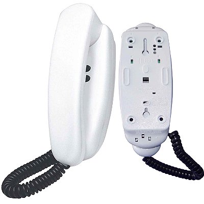 Interfone Monofone Az-02 Branco 2 Botões HDL