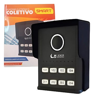 Porteiro Coletivo Modular 8 Pontos Lr808 Lider