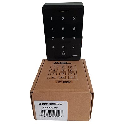 Controle De Acesso Ca1020 Touch Bio Agl
