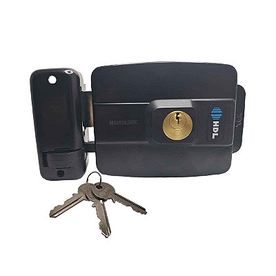 Fechadura C-90 Std Ad Fixo Dupla Preta Hdl