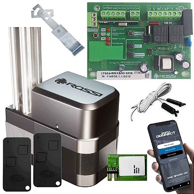 Conjunto Motor New Bv Atto 1.65 Equivalente (1.40m) Com Ferr Up (18032) + Simply Connect 18681 Rossi