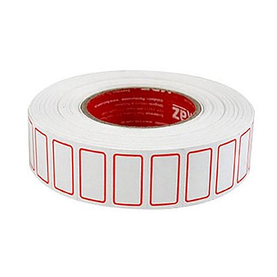 Etiqueta Preço nº 1 20 x 12 mm com 666 etiquetas e 20 metros Kaz Ref: KZ155