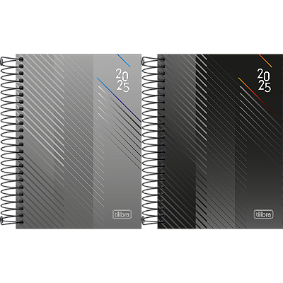 Agenda 2026 Executivo Spot Diária Espiral Capa Dura M5 (12,9 X 18,7cm) 200 Folhas Tilibra Ref: 110591