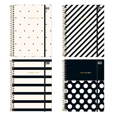 Agenda 2026 Planner West Village Espiral Capa Dura Fitto M7 (17,7 X 24cm) 80 Folhas Tilibra Ref: 179809