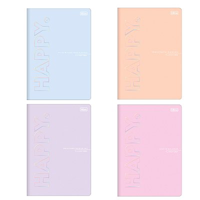 Agenda 2026 Planner Happy Grampeado Capa Flexível M7 (17,7 X 25,4cm) 20 Folhas 90g/m² Tilibra Ref: 314315