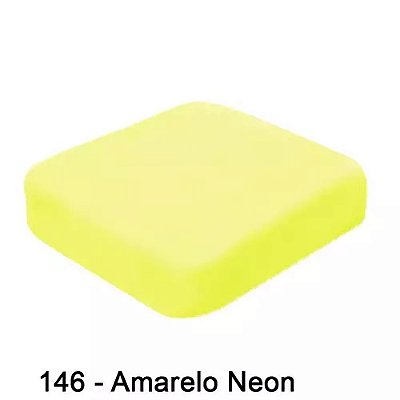 Massa de Biscuit Amarelo Neon 90 g Polycol Ref: 146
