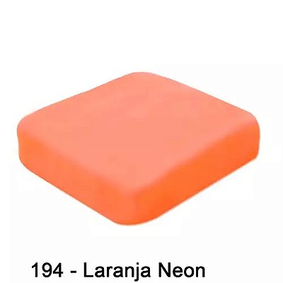 Massa de Biscuit Laranja Neon 90 g Polycol Ref: 194