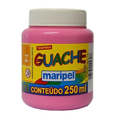 Tinta Guache Maripel 250 ml Rosa Ref: 7258