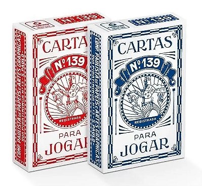 Baralho Retrô 139 com 54 Cartas Edição Especial Copag Ref: 90630