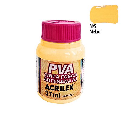 Tinta PVA Fosca 895 Melão 37 ml Acrilex