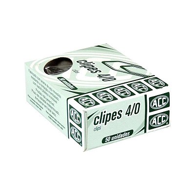 Clipes 4/0 ACC com 50 Unidades Ref: 9.11.11.15-3