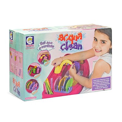 Brinquedo Pia Acqua Clean Plástico 22 Peças Cotiplás Ref: 1587