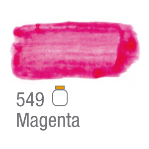 Tinta Guache Acrilex Abelhinha 549-Magenta 500ml Ref: 02050