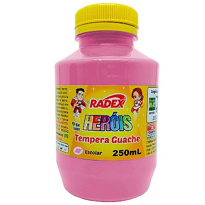 Tinta Guache Radex 250 ml Rosa Ref: 2572