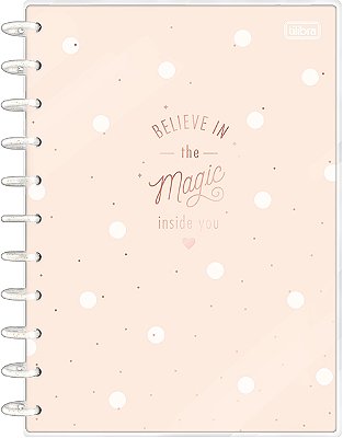 Caderno 1x1 Matéria Universitário Tilidisco Soho Disco Capa Dura 80 Folhas Tilibra Ref: 332666