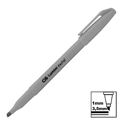 Marca Texto Cis Lumini Cinza Tons Pastel Ref: 4.7803
