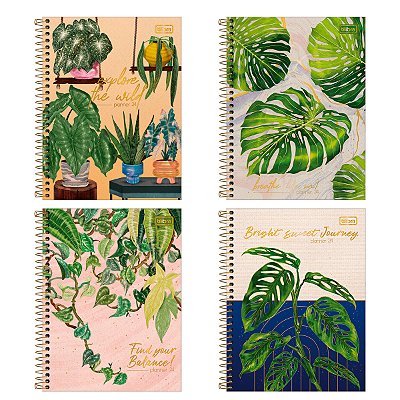 Agenda 2025 Planner Naturalis Espiral Capa Dura M7 (17,7 X 24cm) 80 Folhas Tilibra Ref: 301329