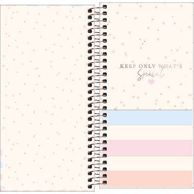 Agenda 2025 Planner Soho Espiral Capa Dura M7 Slim (11,9 X 24cm) 80 Folhas 90g/m² Tilibra Ref: 327093