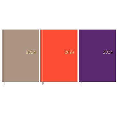 Agenda 2025 Executivo Napoli Cores Costurada Capa Dura M5 (13,4 X 19,2cm) 176 Folhas Tilibra Ref: 347710