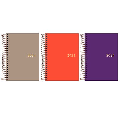 Agenda 2026 Executivo Napoli Cores Espiral Capa Dura M5 (12,9 X 18,7cm) 176 Folhas Tilibra Ref: 347779