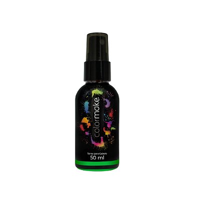 Tinta Spray Pinta Cabelo Verde Neon 50ml ColorMake Ref: 3605