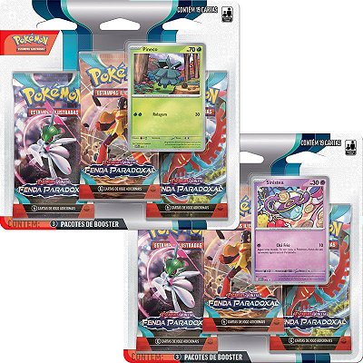 Booster Box 36 Pacotes Escarlate e Violeta 2 Evoluções em Paldea COPAG Original  Carta Pokémon TCG