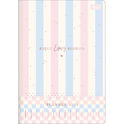 Agenda 2025 Planner Soho Grampeado Capa Flexível M7 (17,7 X 24cm) 20 Folhas 90 g/m² Tilibra Ref: 290963