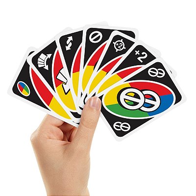 Jogo De Baralho Uno All Wild! 112 Cartas Mattel Ref: HHL33