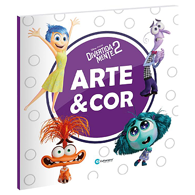 Livro Para Colorir: Divertidamente 2 - Arte E Cor - Editora: Culturama