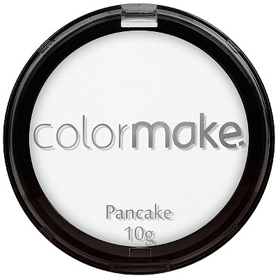 Pintura Facial Pancake Profissional Branco 10g ColorMake Ref: 3032