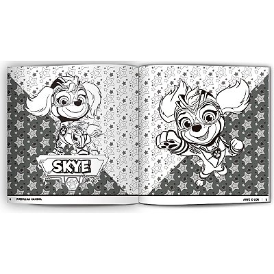 Livro Para Colorir: Patrulha Canina - Arte E Cor - Editora: Culturama