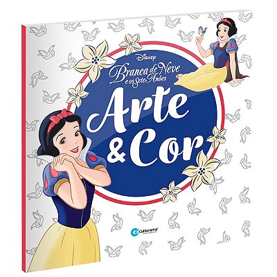 Livro Para Colorir: Branca De Neve - Arte E Cor - Editora: Culturama