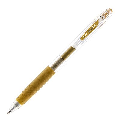 Caneta Gel PopLol Ouro 0.7 mm Pilot Ref: BL-PL-7-GD