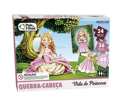 2863 - Quebra-Cabeça Princesa 150 peças